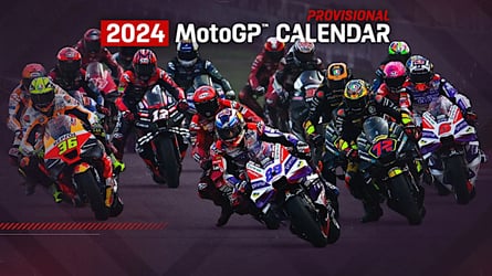 The provisional calendar for MotoGP in 2024 displays 22 races, with one additional race held in 